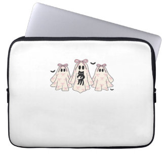 Capa Para Notebook Fantasmas coqueteiros com uma camisa clássica