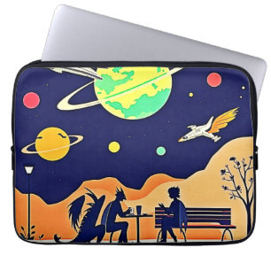 Capa Para Notebook Fantasy Night Rendezvous
