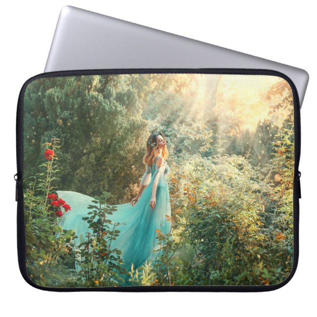 Capa Para Notebook Fantasy Princess: Summer Nature Vintage. (Frente)