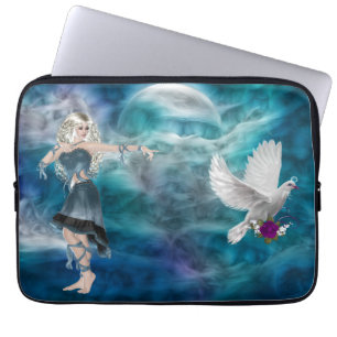 Capa Para Notebook Fantasy Sky Siren