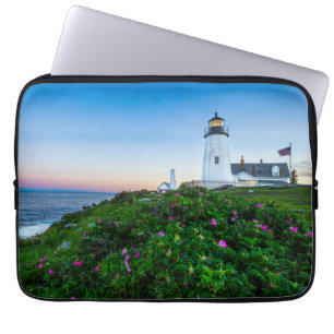 Capa Para Notebook Faróis Ponto Lighthouse Bristol Maine