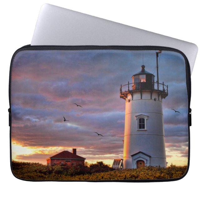 Capa Para Notebook Farol do ponto da raça (Frente)