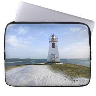 Capa Para Notebook Farol Novo Brunswick de Arran da polegada