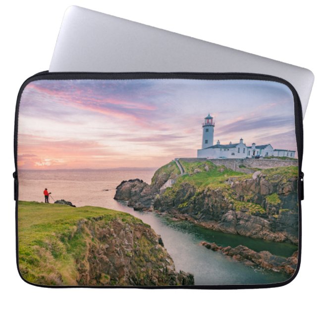 Capa Para Notebook Farol principal | Donegal de Fanad, Ireland (Frente)
