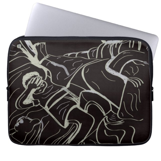 Capa Para Notebook Father and Son Laptop Sleeve (Frente)