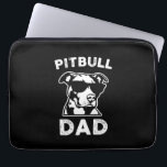 Capa Para Notebook Father's Day Pitbull Dad<br><div class="desc">Father's Day Pitbull Dad</div>