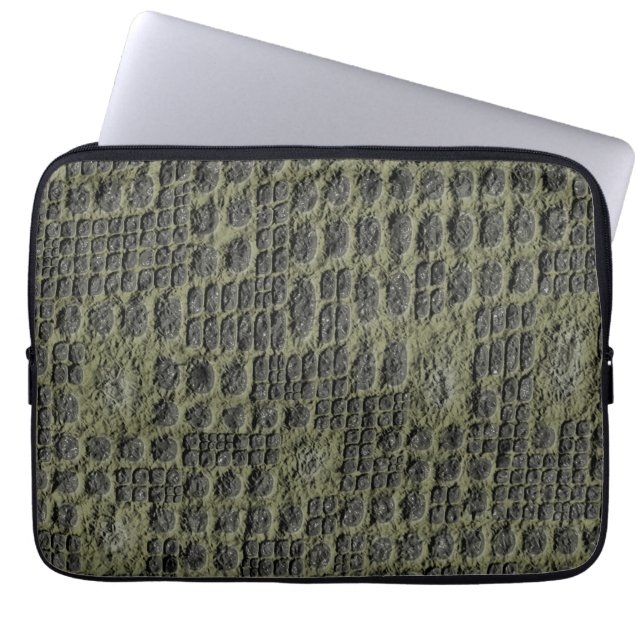 Capa Para Notebook Faux Cobra Skin (Frente)