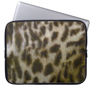 Capa Para Notebook Faux Leopardo Bolsa de laptop