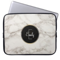 Faux Marble Alabaster Taupe Tan Personalizado Mode