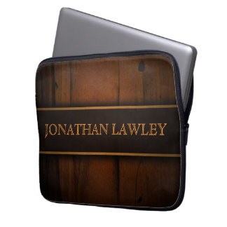 Capa Para Notebook Faux Wood Class Baltic Pine Wooden Design
