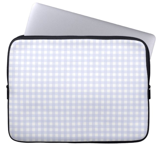 Capa Para Notebook Faye e Lauren Purple Gingham (Frente)
