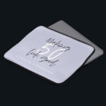 Capa Para Notebook Fazer 50, comemoração de aniversário de ouro<br><div class="desc">Comemore seu aniversário de 50 anos em estilo com este chic,  elegante 50 e fabuloso design de aniversário. Um design moderno com texto de script e gráficos ousados. Altere a cor para personalizar. Parte de uma coleção.</div>