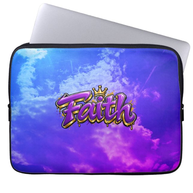 Capa Para Notebook Fé  (Frente)