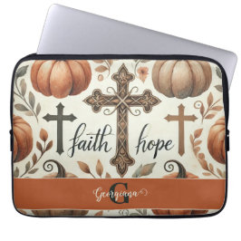Capa Para Notebook Fé Personalizada e Hope, Dia das Bruxas Cristãs