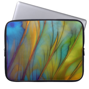 Capa Para Notebook Feather Abstrato AI Art