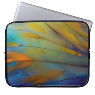 Capa Para Notebook Feather Abstrato AI Art