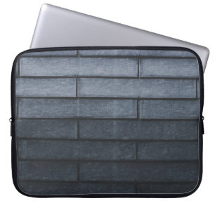 Capa Para Notebook Fecho da parede do tijolo de cinza