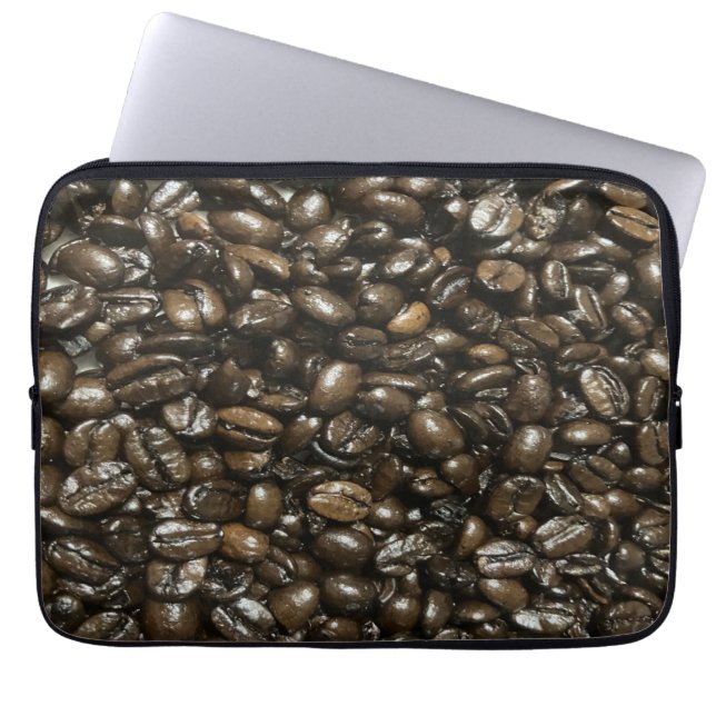 Capa Para Notebook Feijões de café (Frente)