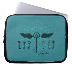 Capa Para Notebook Feitiço de Harry Potter Chaves Voadoras
