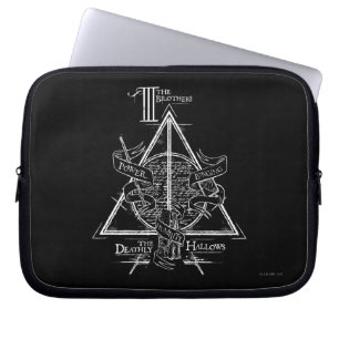 Capa Para Notebook Feitiço de Harry Potter Gráfico das RELÍQUIAS DA