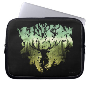 Capa Para Notebook Feitiço de Harry Potter   Patrono Cervo