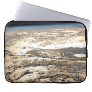Capa Para Notebook Feixes De Sol Ao Largo Do Oceano Atlântico