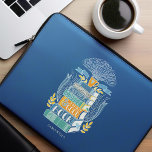 Capa Para Notebook Felicidade é Café e Livros Personalizados<br><div class="desc">Design personalizado com uma ilustração desenhada à mão de uma pilha de livros e uma xícara de café. Perfeito para amantes de café.</div>