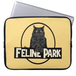 Capa Para Notebook Feline Park