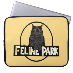 Capa Para Notebook Feline Park
