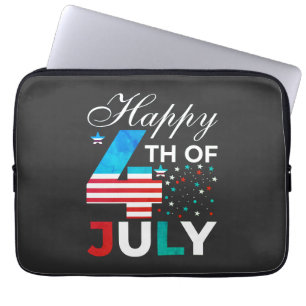 Capa Para Notebook Feliz 4 de Julho-97958