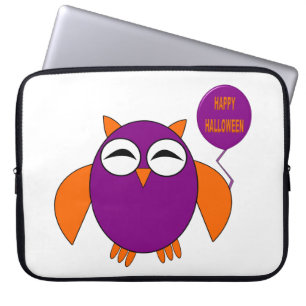 Capa Para Notebook Feliz Bolsa de laptop do Halloween Party Owen
