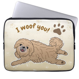 Capa Para Notebook Feliz Cachorro Pekingês Ao Lover I Wows