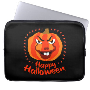 Capa Para Notebook 🎃 Feliz Dia das Bruxas - Engraçado, Assustador e