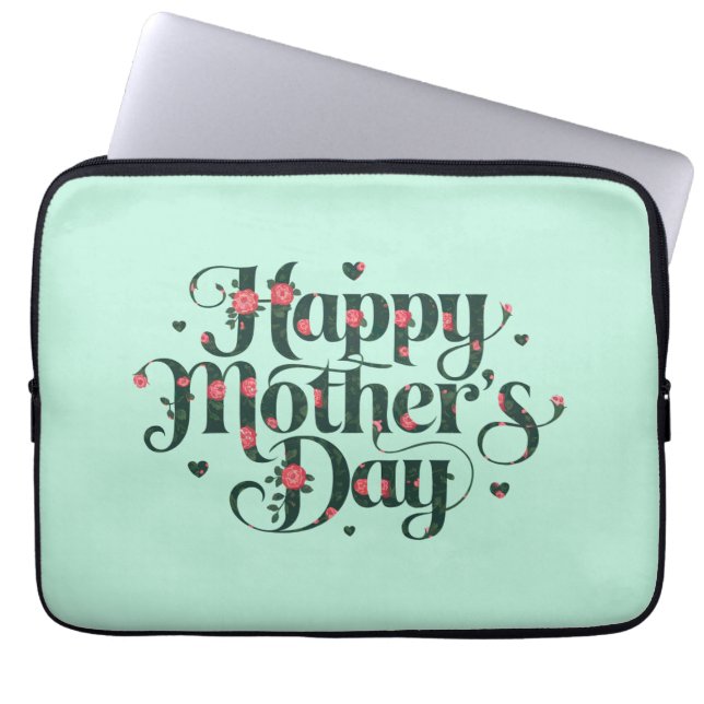 Capa Para Notebook Feliz dia de as mães (Frente)