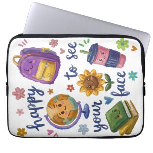 Capa Para Notebook Feliz em Ver Seu Rosto