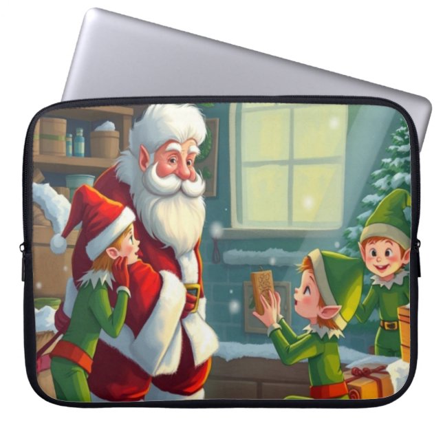 Capa Para Notebook Feliz Natal  (Frente)