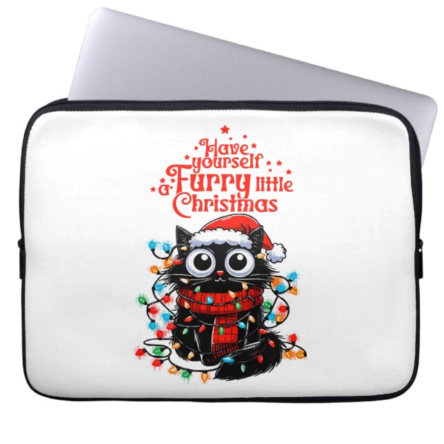 Capa Para Notebook Feliz Natal (Frente)