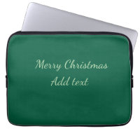 Feliz Natal verde plano solo holida