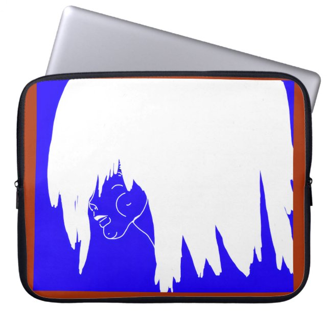 Capa Para Notebook Female Cloud Spirit Laptop Sleeve (Frente)