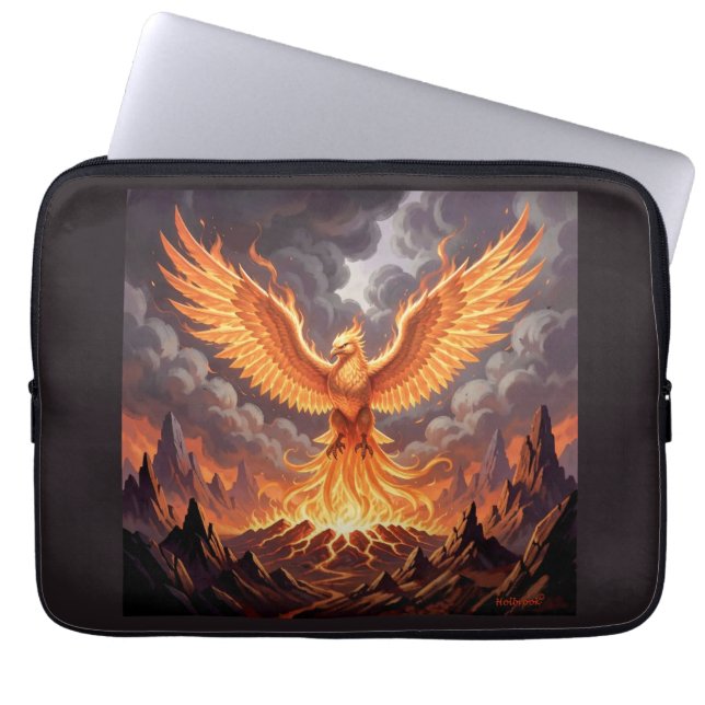 Capa Para Notebook Fênix Majestique (Frente)