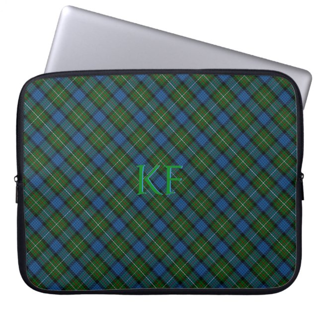 Capa Para Notebook Fergusson Oficial Tartan com monograma/nome (Frente)