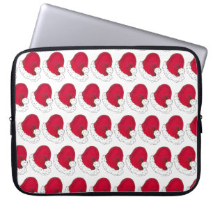 Capa Para Notebook Feriado de Natal Vermelho de Ho Ho Ho Ho