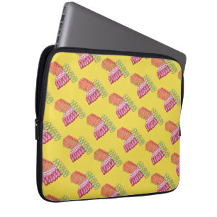 Capa Para Notebook Feriado Natal Friso Friso Docinho Xmas Foodie Amar