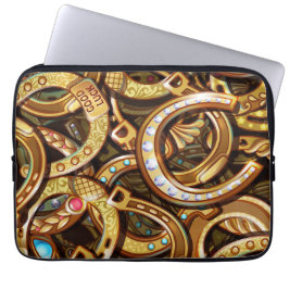 Capa Para Notebook Ferraduras Sortudas