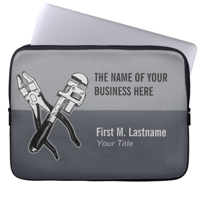 Capa Para Notebook FERRAMENTAS bolsas de laptop personalizadas (Frente)