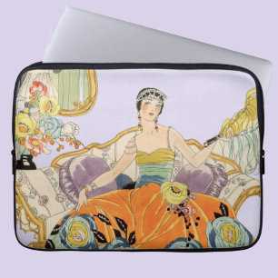 Capa Para Notebook FesArt Deco Lady
