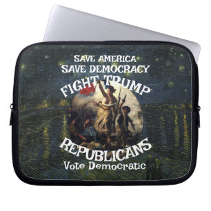 Capa Para Notebook Festa Republicana do Partido Trmp MAGA EUA América