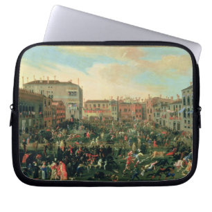 Capa Para Notebook Festival dos touros, polo de Campo San
