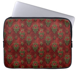 Capa Para Notebook Festive Damask 