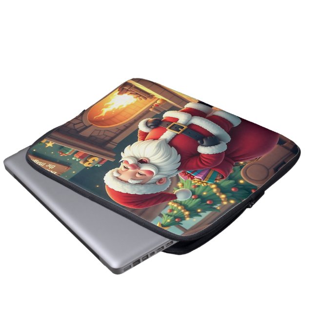 Capa Para Notebook Festive Holiday Home Accent - Christmas Decorative (Frente Inferior)